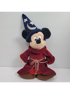 Disney Plush Mickey Mouse Fantasia Sorcerer